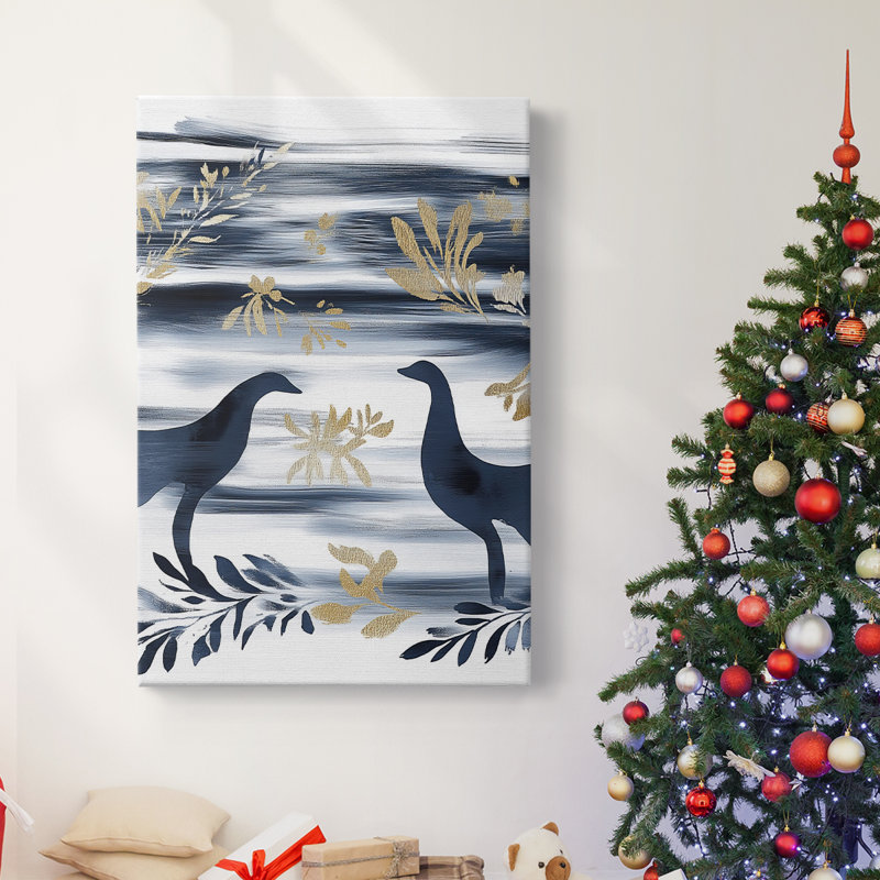 Art des Fêtes de Noël - Toile tendue avec châssis CCLVII, H 36 po x l 24 po