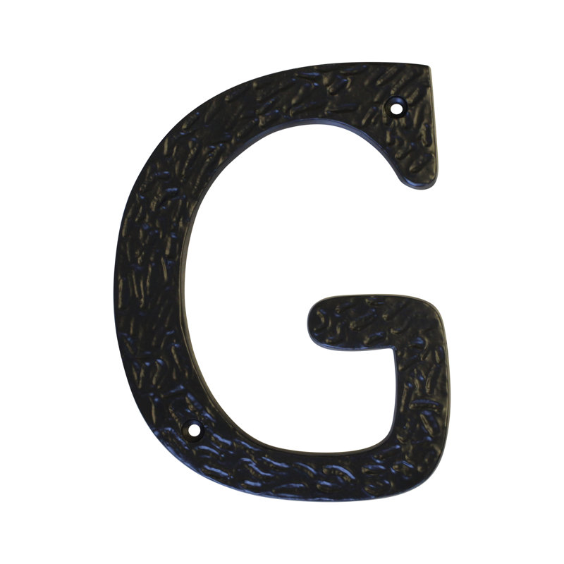 Lettre de montage en surface 6 "H, G