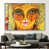 White Floater Framed