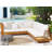 Trindle Solid Wood 5 - Person Seating Group with Cushions