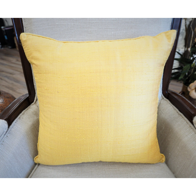 Throw Pillow, Yellow