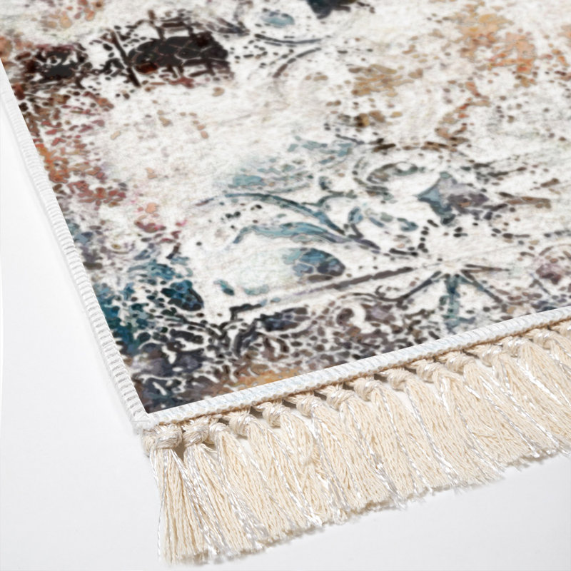 Abstract Indoor Rug, Rectangle 2' 7" x 4' 11"