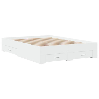 Yamna Engineered Wood Bed Frame