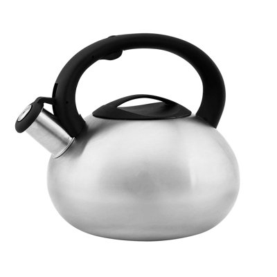 Symple Stuff Marsden 2.5L Stainless Steel Whistling Stovetop Tea Kettle