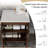 Modern Bathroom Vanity With Sink, Soft - Closing Doors For Noiseless Operation-968667432-968667412