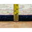 Tapis bleu nouvel âge en laine 7 pi 9 po x 10 pi Sorens
