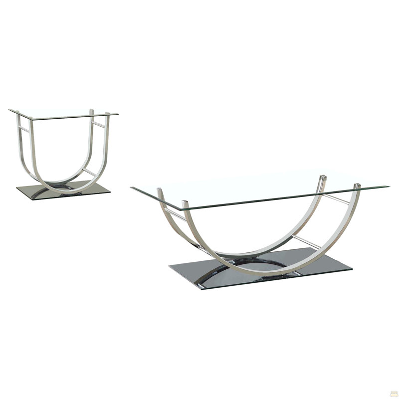 Ensemble de tables basses 2 pièces Garrett