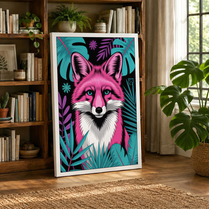 Print, 30x20 - 76.2 x 50.8 cm, Teal Border