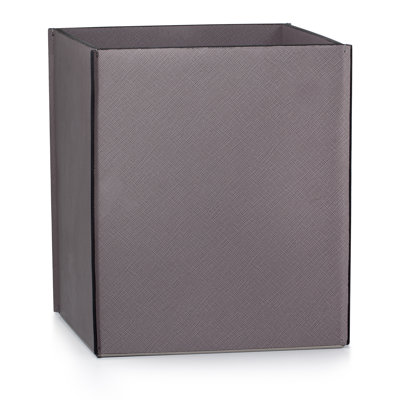Piega Saffiano Waste Basket
