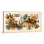 Ensemble de 1 toile murale Steampunk Botanique-130731910-130731911