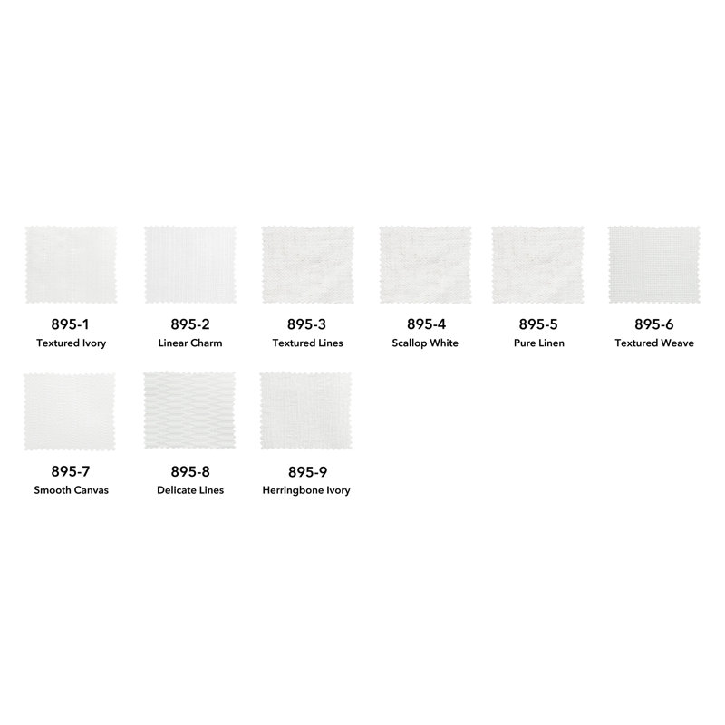 Livret semi-transparent Auriel 9 couleurs