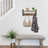 Sorbus Coat Hooks Wall Mount Floating Shelf 15.75 in W x 4.7 in D x 7.5 in H, Coat Rack with 5 Heavy Duty Hooks – Floating Wall Shelf with Hooks for Entryway, Bathroom, Bedroom, Kitchen, or Mudroom, Brown-116792609