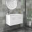 32-Inch Wall-Mounted Bathroom Vanity