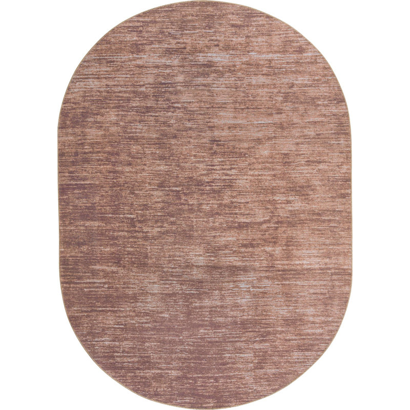 Ikhasa Chenille Indoor Rug, Oval 7'6" x 10'6"