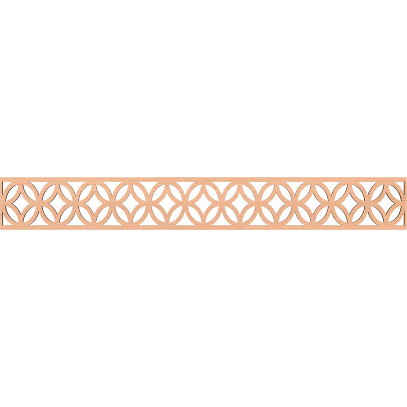 Moulure Crosby, Aulne, H 6 po x l 46,5 po x P 0,25 po