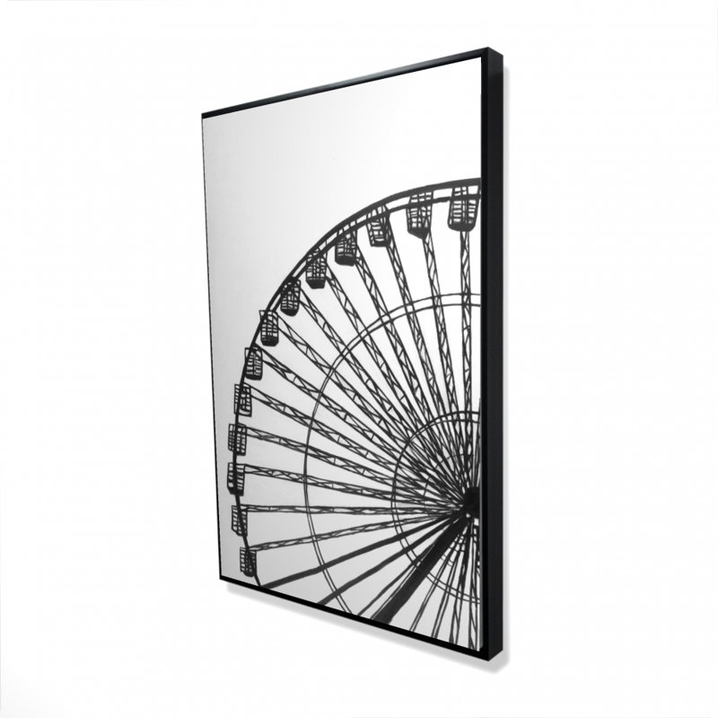 " Monochrome Ferris Wheel "