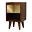30cm W Steel Bedside Table