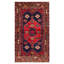 Tapis unique en laine 3 pi 9 po x 6 pi 7 po Yanica