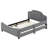 Didula Upholstered Daybed with Cloud Shaped Headboard-315458577-315458578