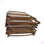 Ensemble de 4 chaises de camping pliantes en aluminium