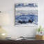 «Indigo Gradations» par Rachel Springer, reproduction sur toile tendue sur châssis-73148072-73148073-73148074