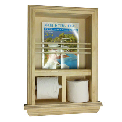 Meridian Recessed Magazine Rack