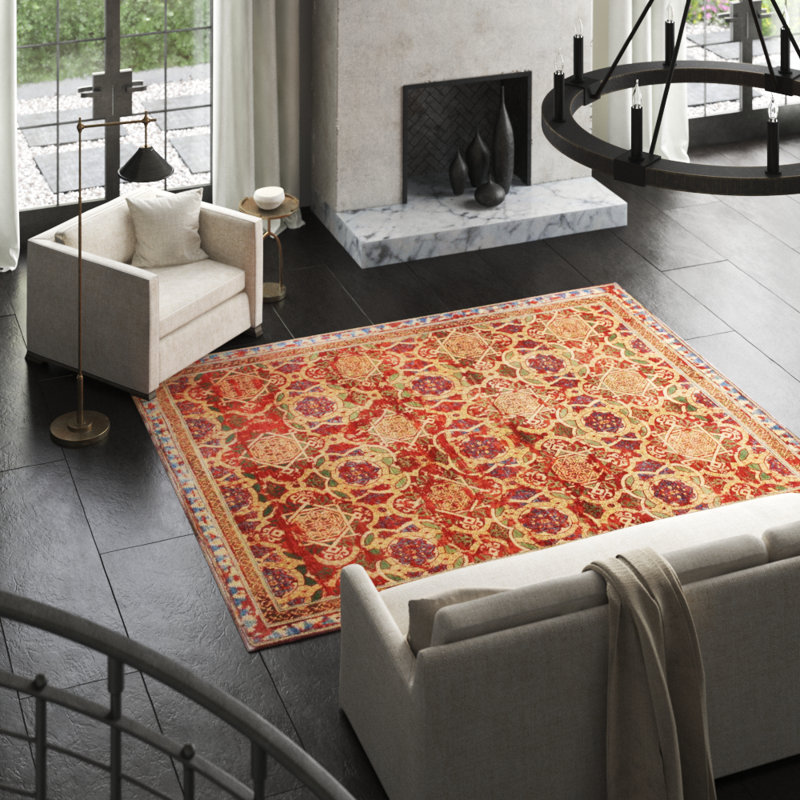 Lampas One-of-a-Kind 8'1" X 9'9" Area Rug