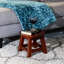 Tabouret en bois avec reine des abeilles, cerisier - idéal pour les repose-pieds, la mini-table et les repose-pieds compacts et fonctionnels, les repose-pieds-903955101