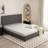 Mattress 8 Inch Cooling Gel Memory Foam Mattress CertiPUR-US Certified Medium Firm Mattress with Washable Cover for Cool Sleep and Pressure Relief-88849113-124244827