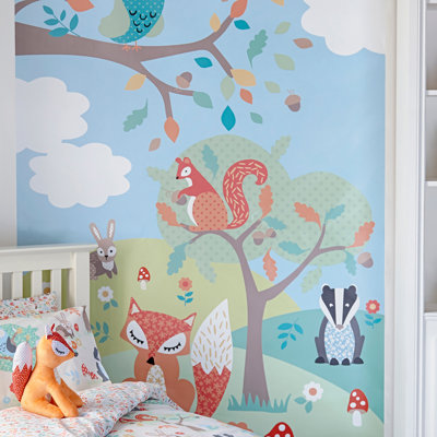 Woodland 232cm x 158cm Wall Mural