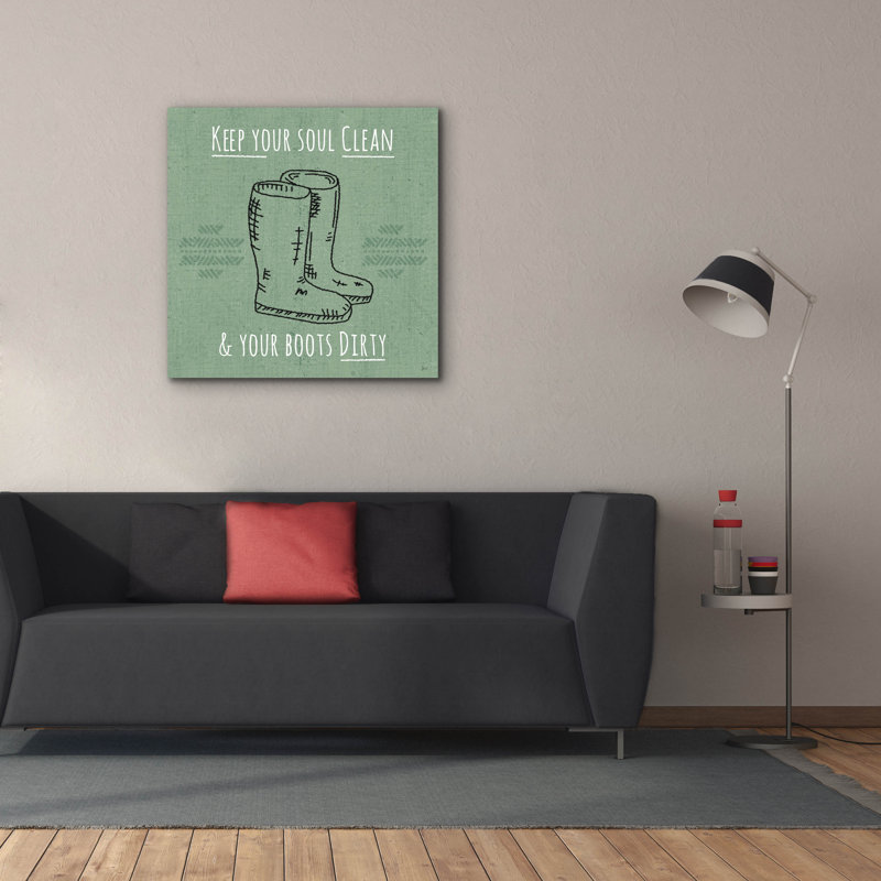 «Home Grown I» par Jess Aiken, art mural sur toile, H 37 po x l 37 po x P 1,5 po