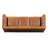 Peale 89'' Full-Grain Genuine Italian Leather Sofa-506782067