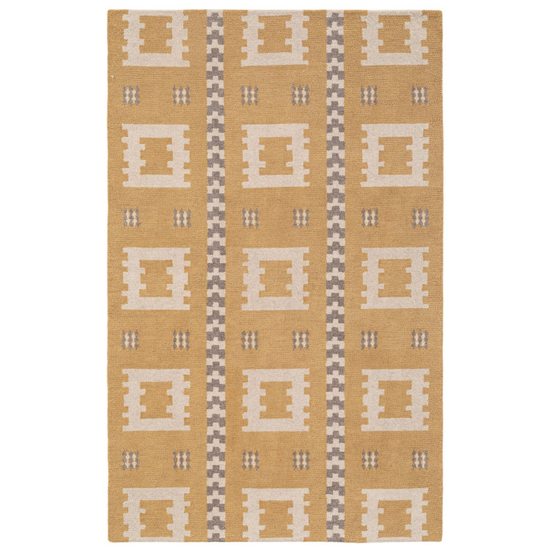 Tapis rectangulaire en laine Elsey, Rectangle 8 pi 9 po x 11 pi 9 po