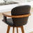 Karez 360° Swivel Bar Stools With Bamboo Legs (Set Of 3)-2119796522-2119796521