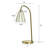 Tamara Day for Stylecraft Verity Table Lamp - Polished Brass - Brass & Capiz Formica Shade