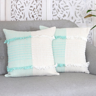Geometric Cotton Pillow Cover