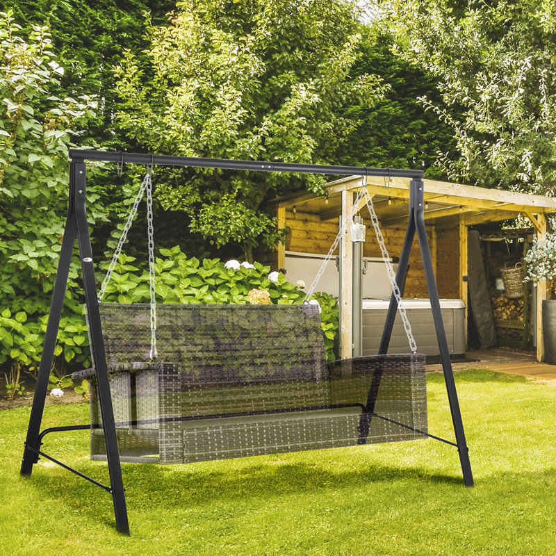 Porch Swing, Black