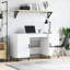 Diawara Metal Base Writing Desk-222820517