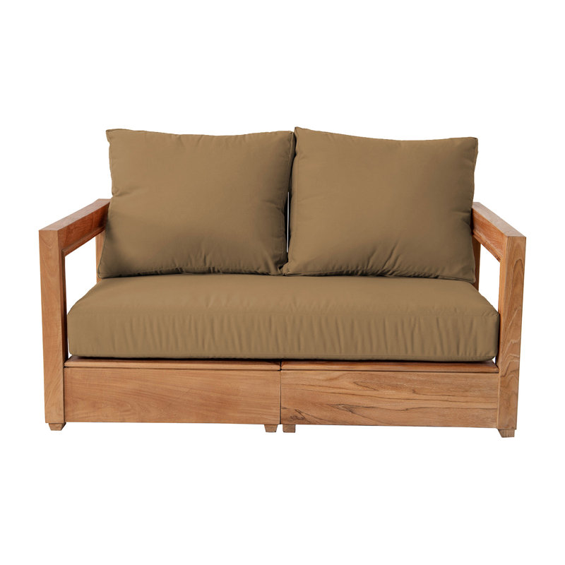 Armillia Outdoor 2 - Seat Loveseat, Cocoa