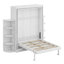 Lit escamotable avec armoire murale cachée-1752236568