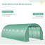 Green Pe Greenhouse for Outdoor Space with Water-Resistant Design, 93 x 46.5 x 31 in