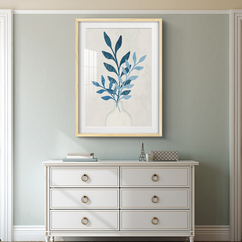«Neutral Spring II» - Toile tendue avec châssis, Naturel