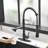 Pull Down Kitchen Faucet With Deck