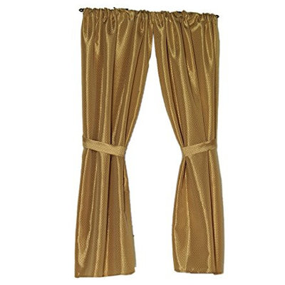 Paire de rideaux semi-transparents avec passe-tringle Lachlan