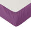 Super Luxury Microfiber 25 cm Plain Fitted Sheet -1109810163-1109810151