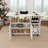 47-Inch Foldable Mobile Kitchen Island-667188922