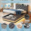 Metal Ottoman Storage Bed-1301937735