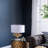 Table Lamp With Leaf Design