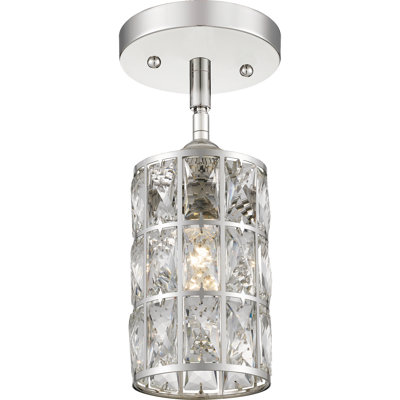 Luminaire suspendu cylindrique 1 lumière