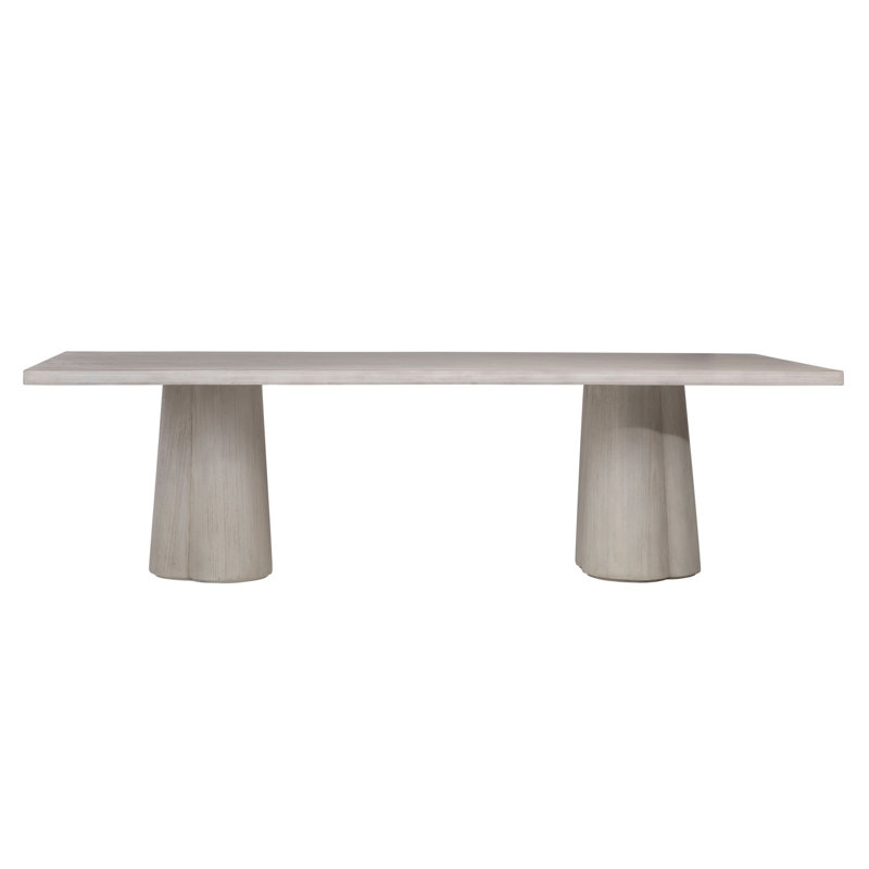 Table de salle à manger en bois massif Tacoma, L 88 po x l 42 po